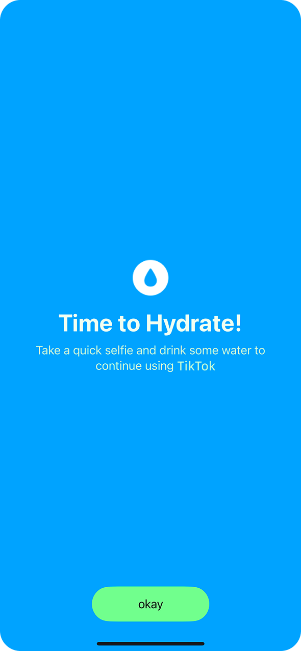 Instagram blocked screen